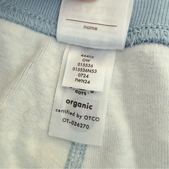 Hanna Andersson Pajama Pants Organic Cotton Blue White Polar Bear Print Size L - Picture 8 of 9